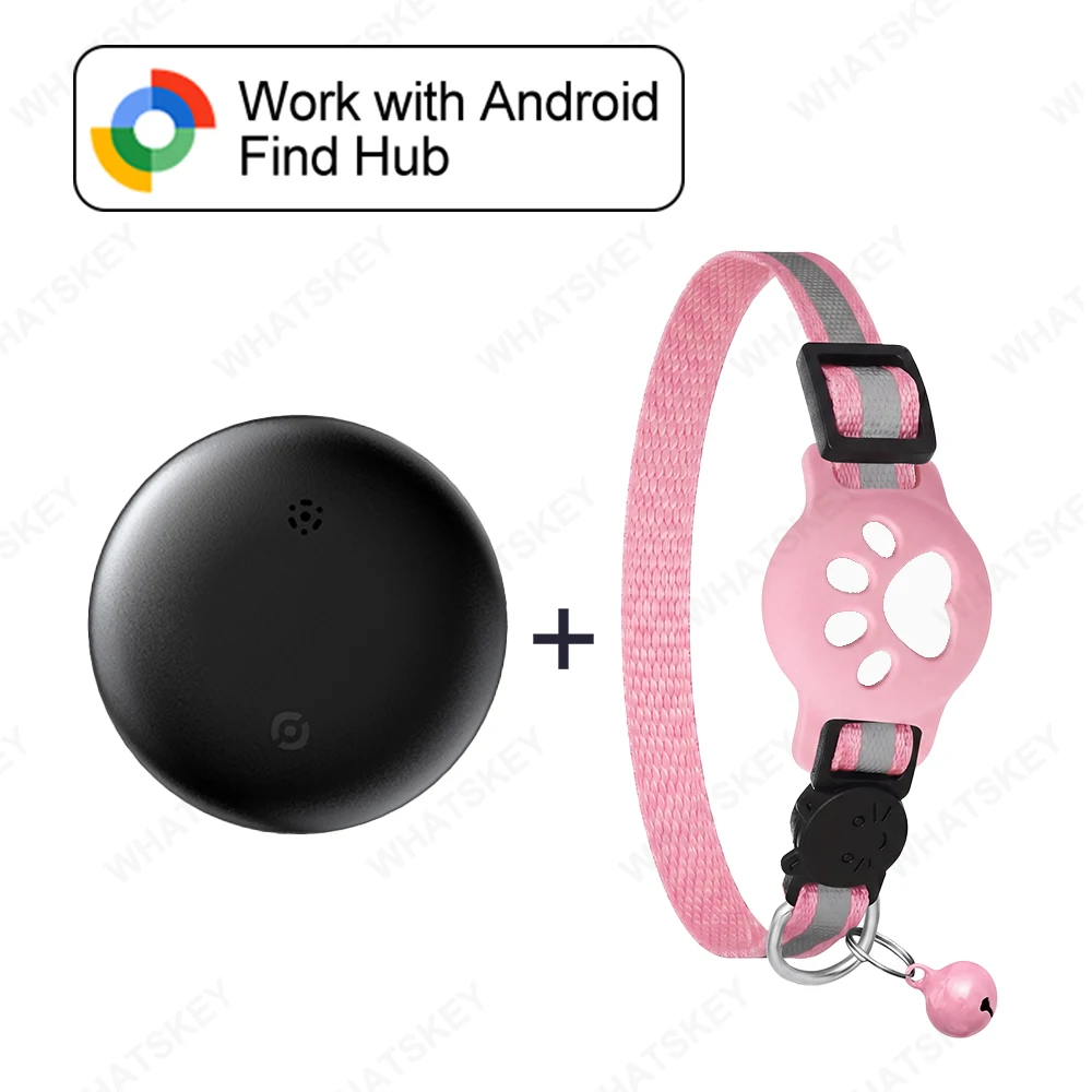 Black-pink collar