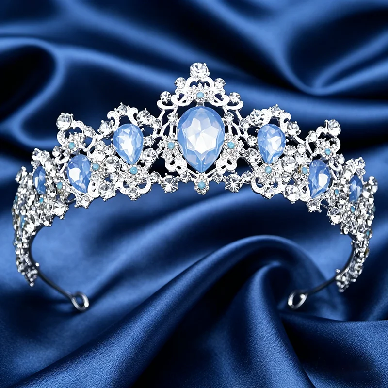 Silver Opal Blue