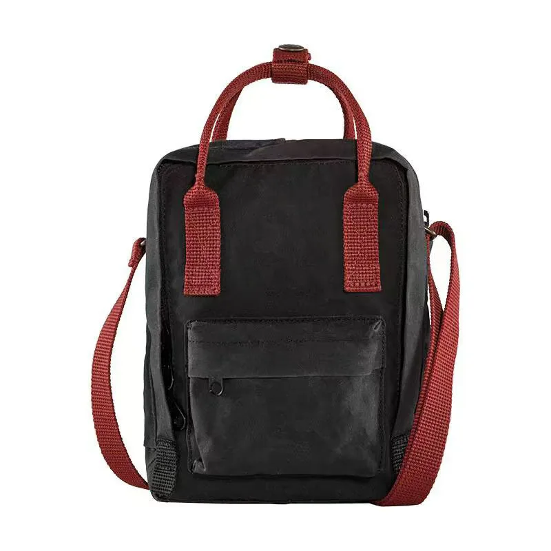 Black with red stripe