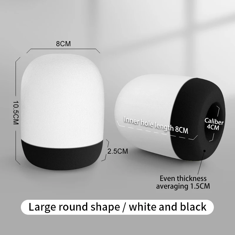 white with black