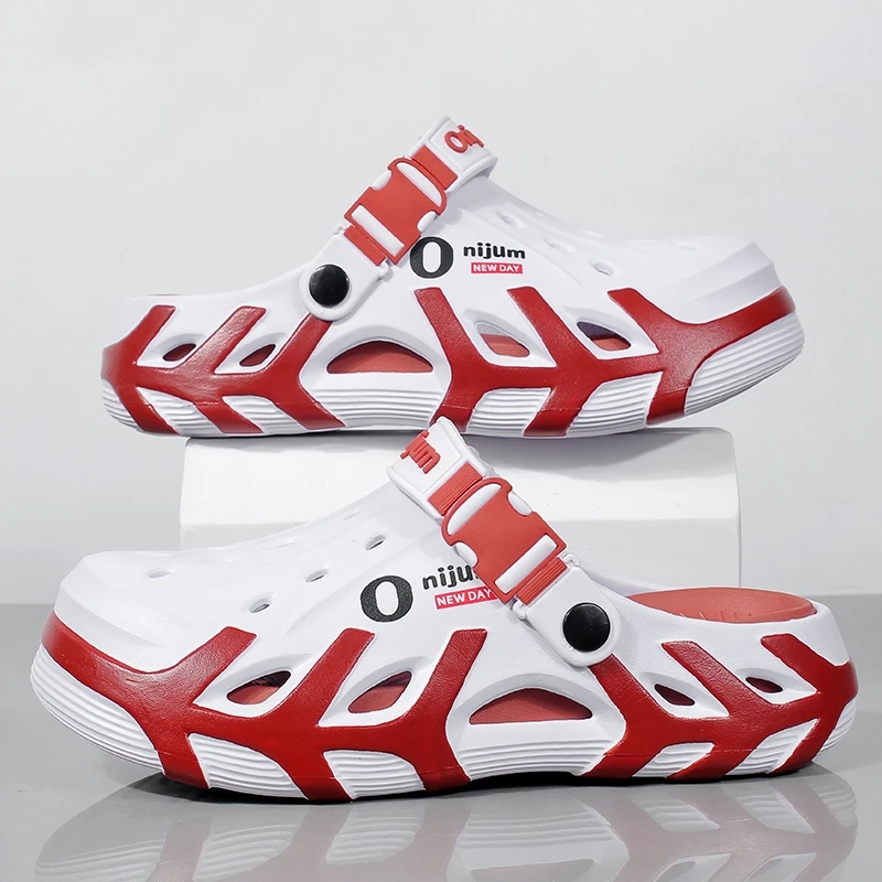 white red