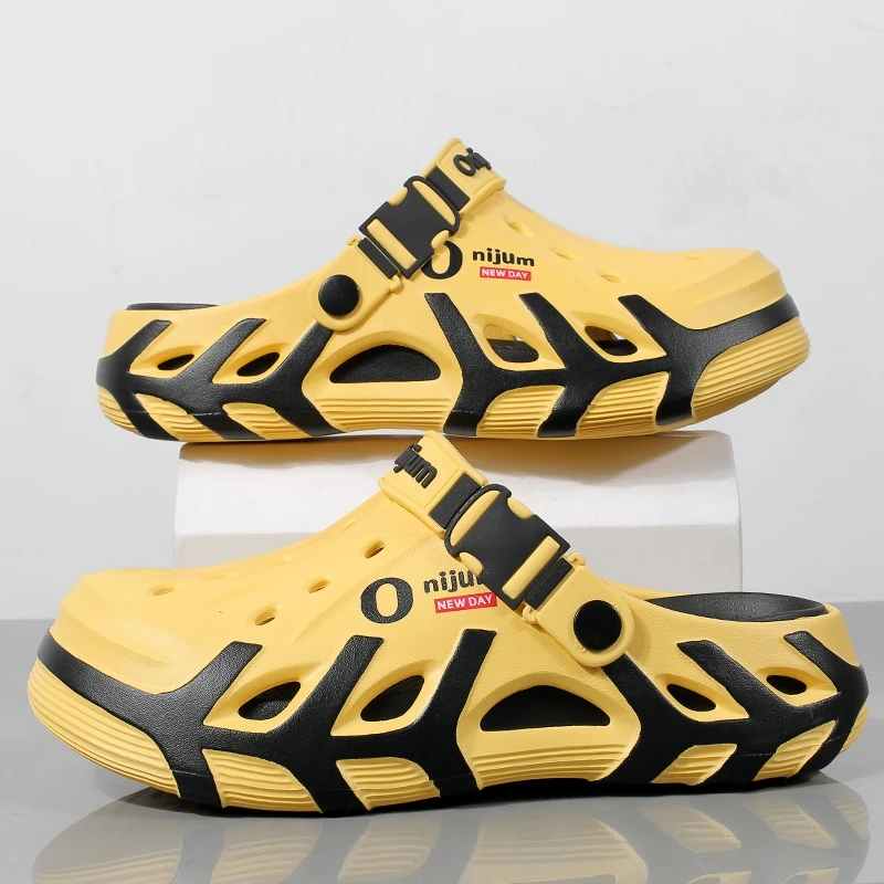 yellow black