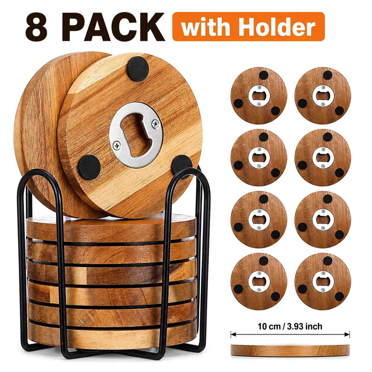 8 Pack with Holder