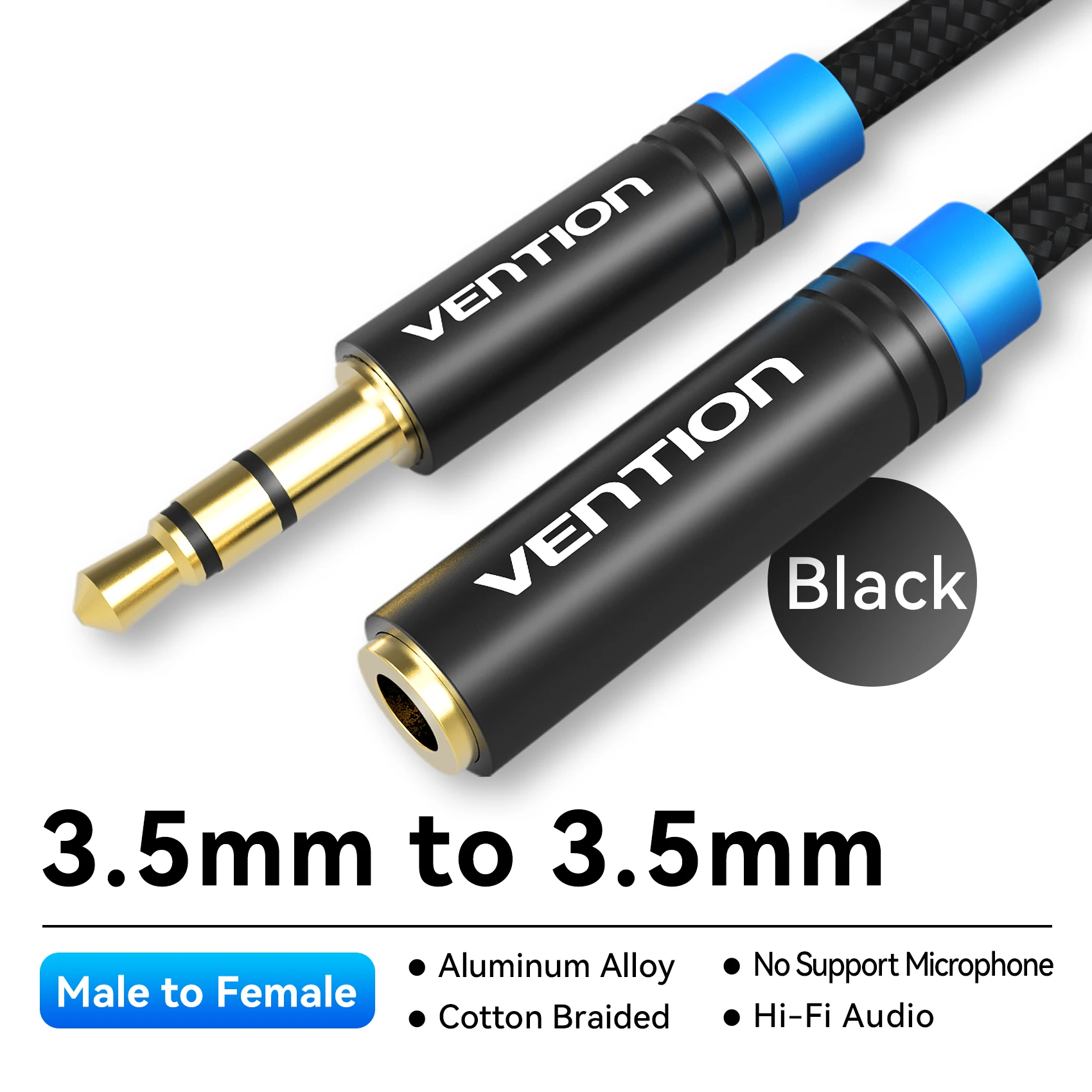 No Support Mic Blue