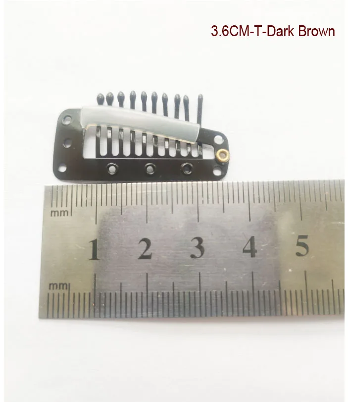 3.6cm -T- dark brown