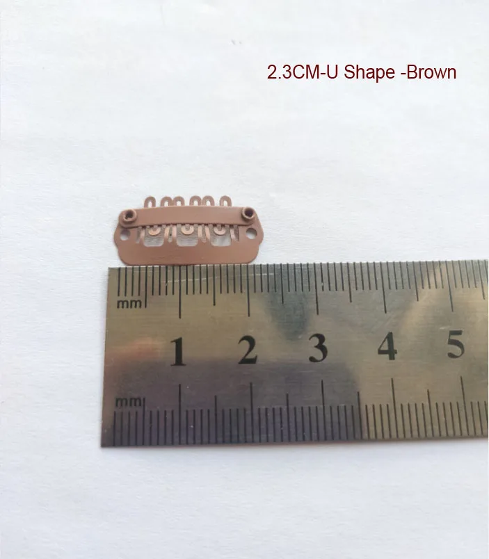 2.3cm U shape brown