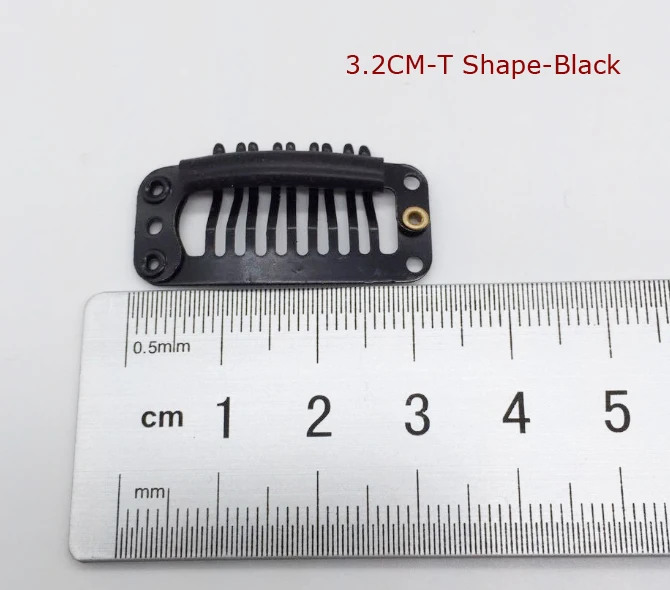 3.2cm T shape black