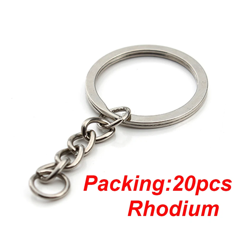 20PCS Rhodium