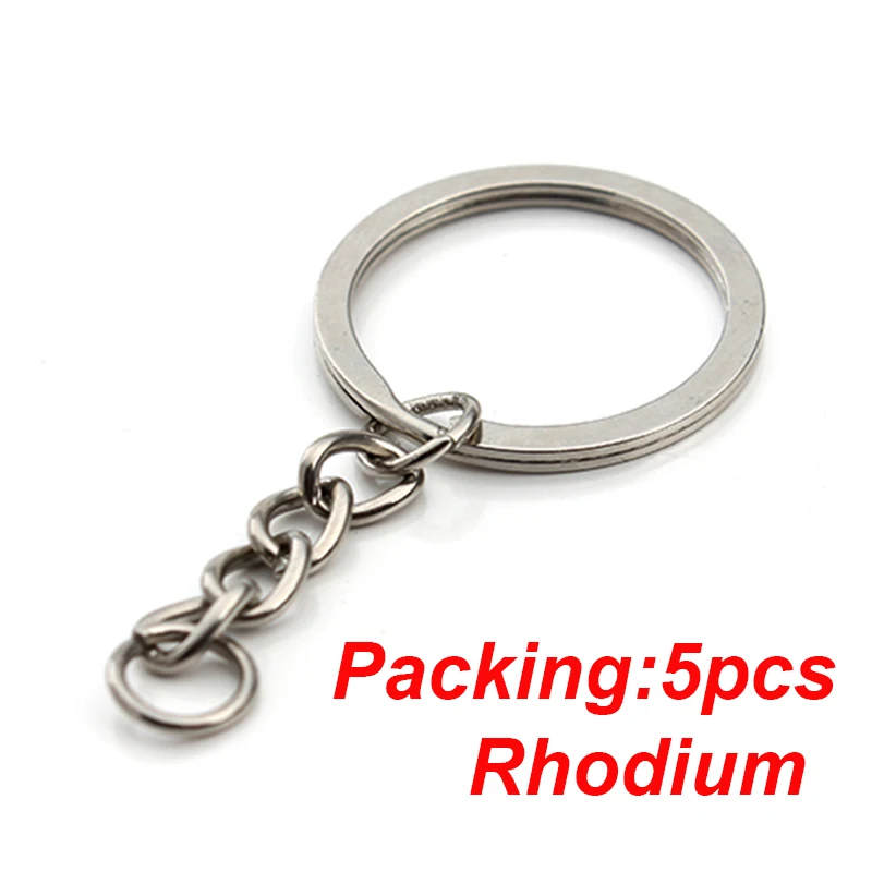5PCS Rhodium