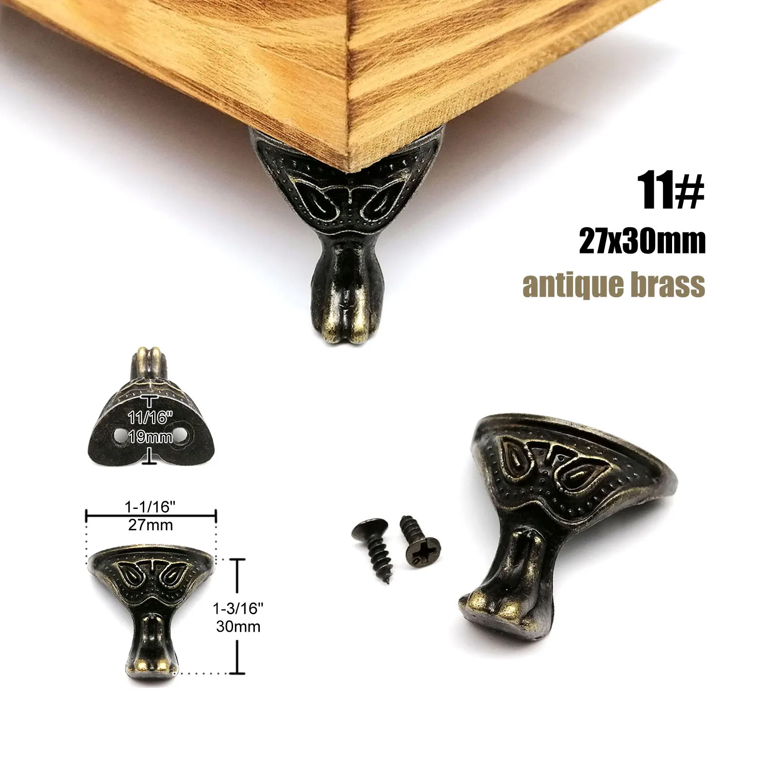No.11 27x30mm bronze