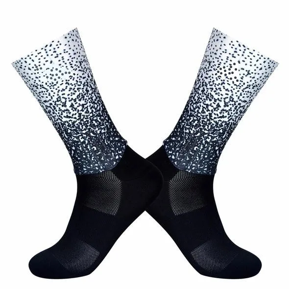 Spotted black white