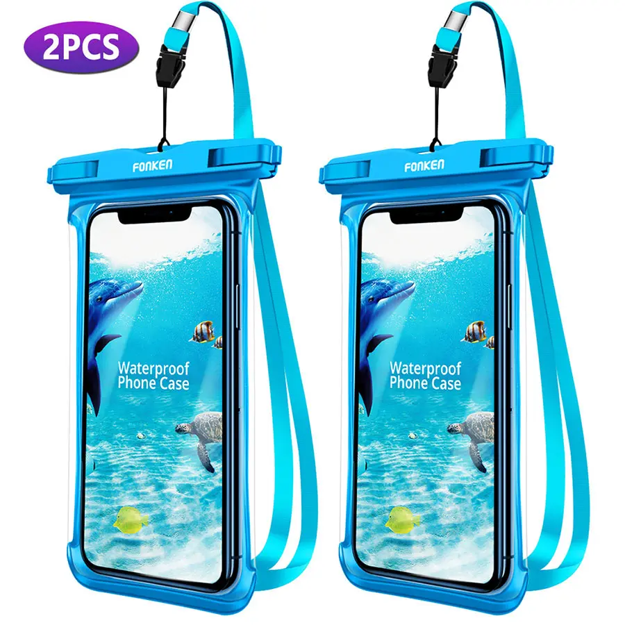 2pcs Blue Case