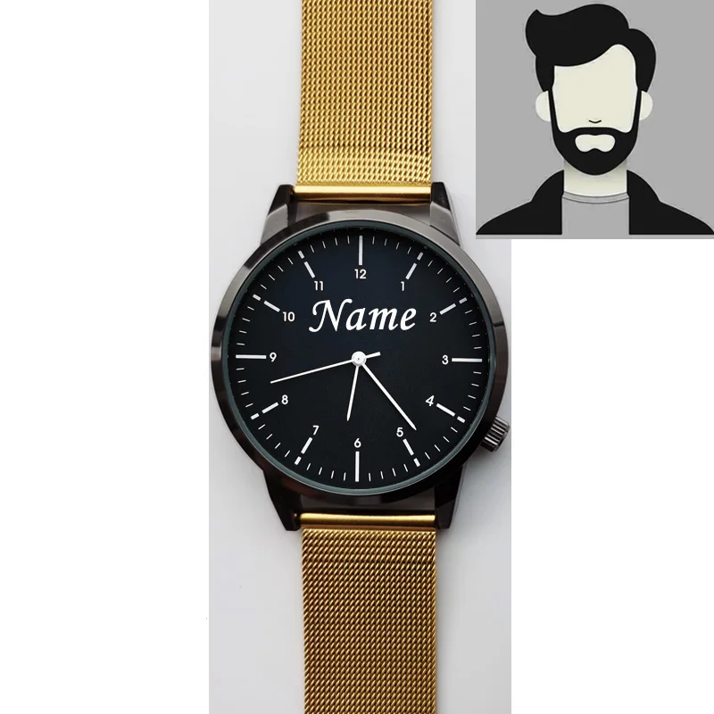 Male Gold Mesh