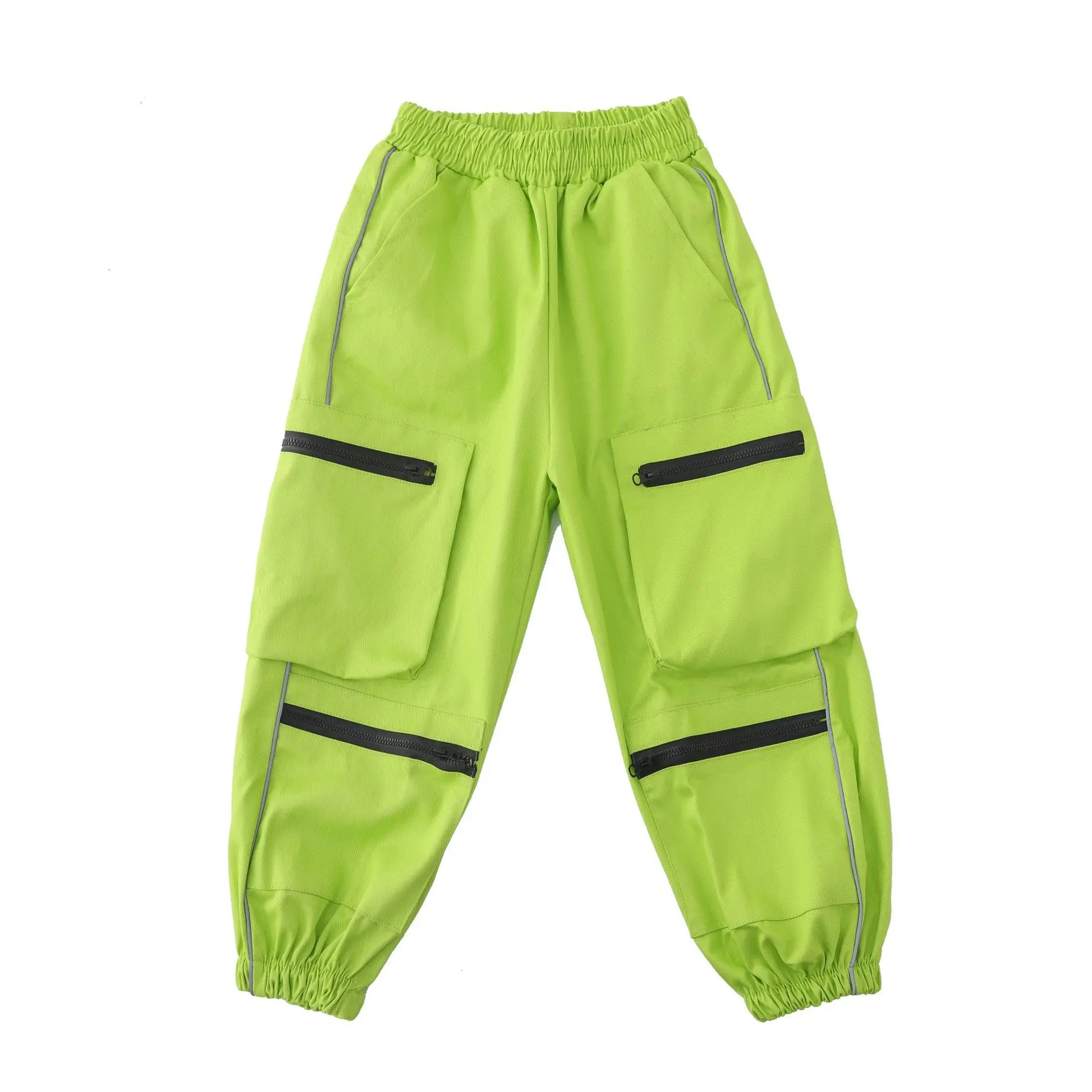 green pants